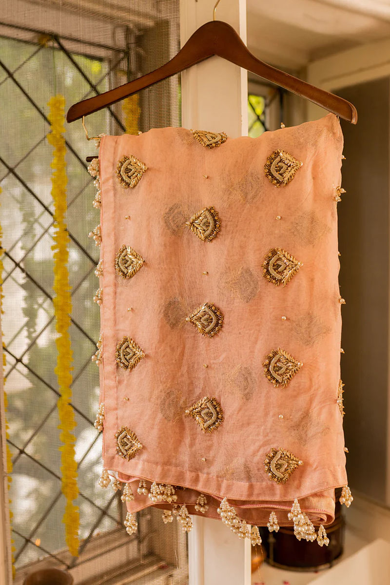 TEA PINK DUPATTA